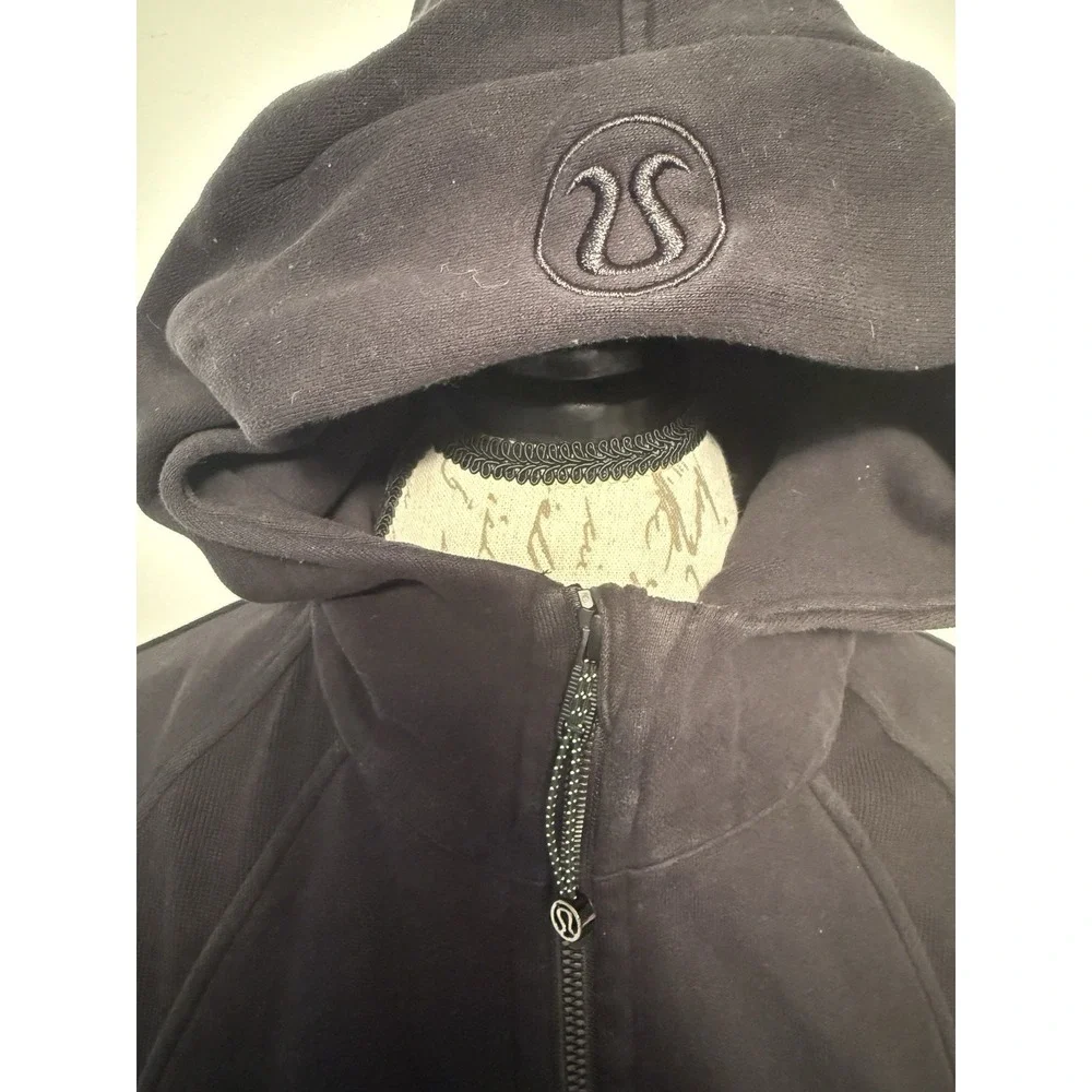 Lululemon Scuba Oversized Half-Zip Hoodie - M/L -‎ Black Fade